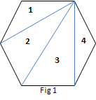 Triangles in polygon